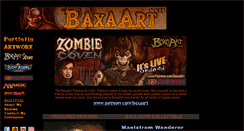Desktop Screenshot of baxaart.com
