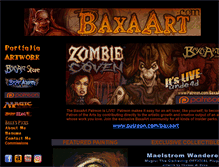 Tablet Screenshot of baxaart.com